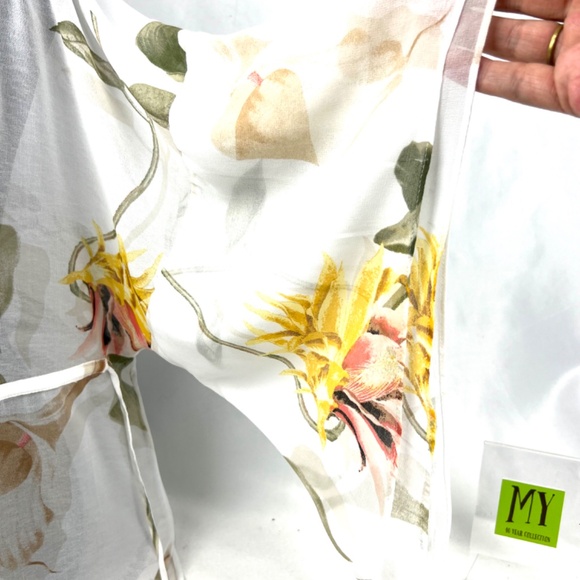 WHBM Sheer Boho Style Blouse - Picture 8 of 16